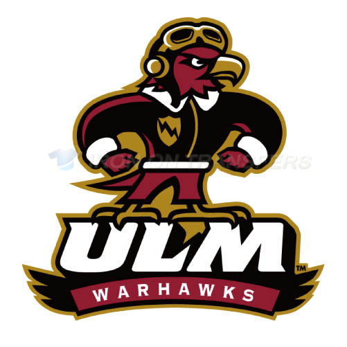 Louisiana Monroe Warhawks Logo T-shirts Iron On Transfers N4829